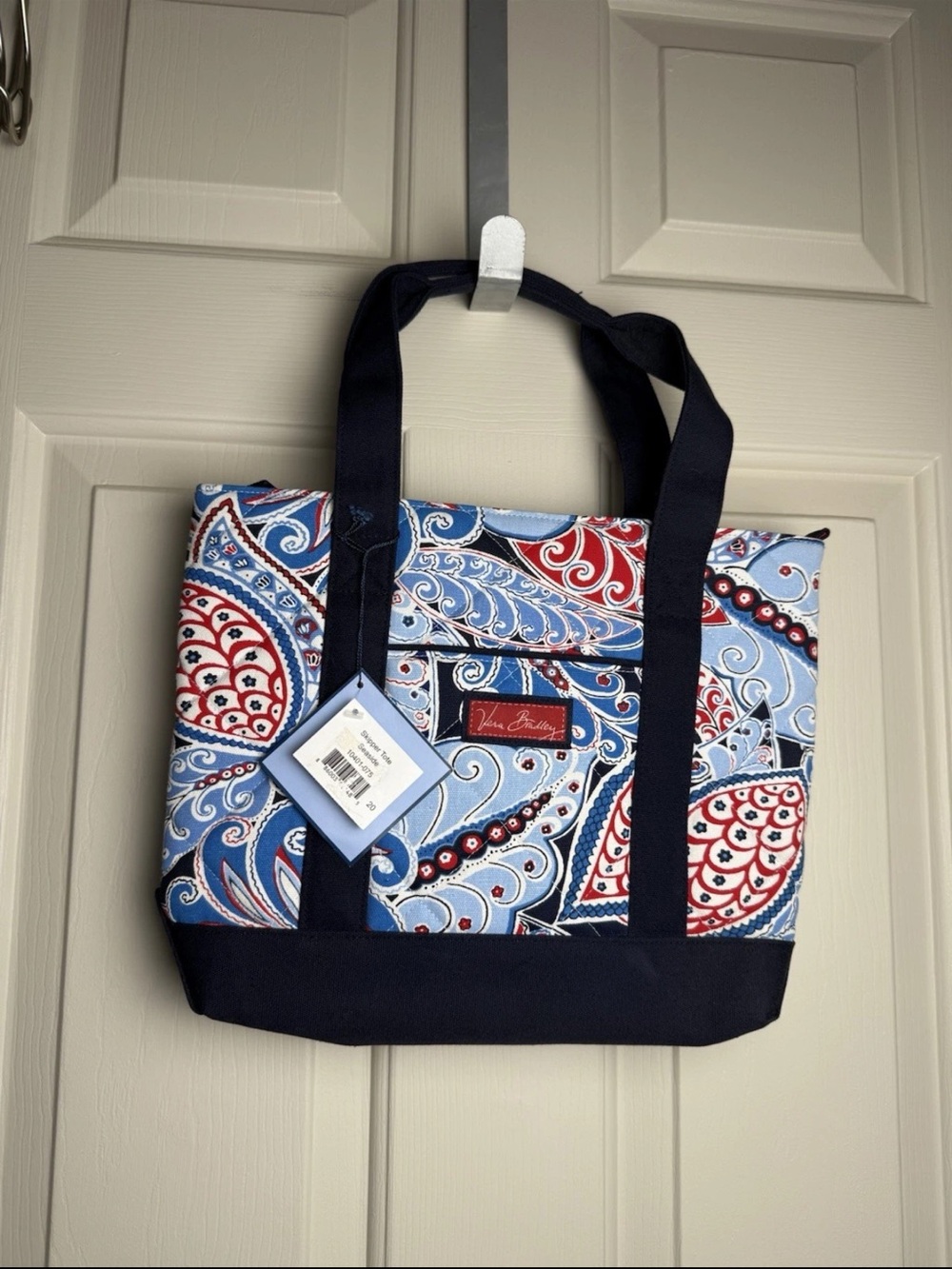 NWT Vera Bradley Seaside Skipper Tote Bag Lunch Bag Retired Pattern